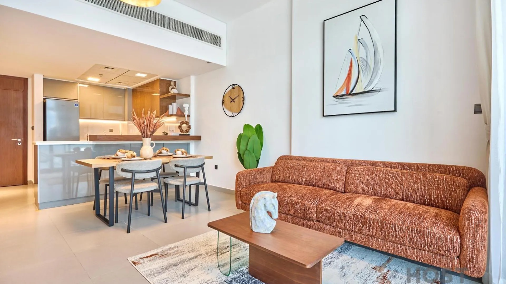 Boho-Chic Comfort - 1Br Haven - Marquis 2020 Arjan Dubai